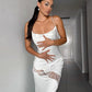 Satin Lace Dress