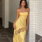Satin Lace Dress